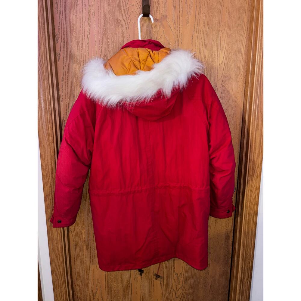 Vintage Alaskan Foxrun women’s faux fur 80% down 20% feather parka coat (small) - Picture 5 of 12